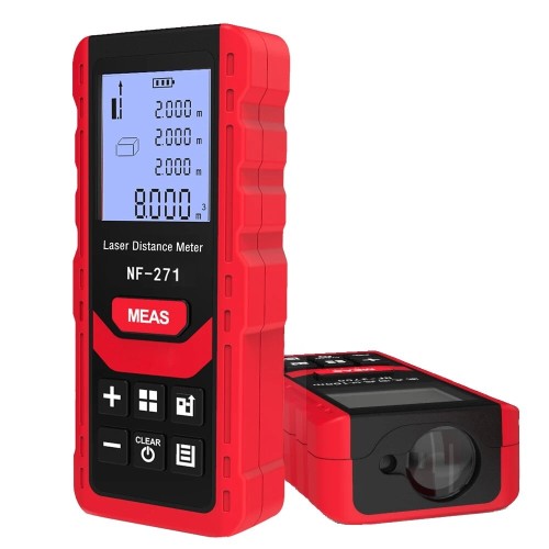 NOYAFA NF-271 laser distance meter 40M 80M electronic roulette laser digital tape rangefinder profesional Ruler Test Tool