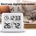 Smart Home Electronic Digital Thermometer Hygrometer Automatic Electronic Temperature and Humidity Monitor Large 3.2inch LCD Display Ideal for Real-Time Environmental Monitoring