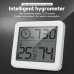 Smart Home Electronic Digital Thermometer Hygrometer Automatic Electronic Temperature and Humidity Monitor Large 3.2inch LCD Display Ideal for Real-Time Environmental Monitoring