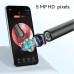 Smart Visual Ear Pick High Definition 5MP Camera Ear Spoon Endoscope Ear Digging Tool 360° Precision Clean 2.4GHz Stable Wi-Fi Transmission Thermostat Control for Comfortable Ear Cleaning