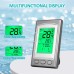 Solar-Powered Wireless Floating Pool Thermometer High Precision Sensor Long-Range Connectivity Easy Use Ideal for Pools Spas Hot Tubs Aquariums