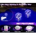 Solar Powered Floating Pool Thermometer Easy to Read Night Display Waterproof High Accuracy LED Colored Light for Perfect Ambiance and Accurate Temperature Reading Ideal for Swimming Pool Hot Tub Pond
