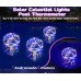 Solar Powered Floating Pool Thermometer Easy to Read Night Display Waterproof High Accuracy LED Colored Light for Perfect Ambiance and Accurate Temperature Reading Ideal for Swimming Pool Hot Tub Pond