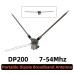 TZT HamGeek DP200 7-54MHz 200W Portable Dipole Antenna Broadband Antenna Better than GP Antenna