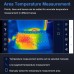 Tooltop T7 Thermal Imaging Camera High Resolution 256*192 Infrared Sensor 25Hz Smooth Image Capture Wide Temperature Range -15C to 600C Mobile App for Professional Thermal Analysis Ideal for Solar Power Device Error Detection