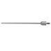 Tungsten steel flat measure pin M2.5 head dial indicator needle thread centimete probe D1.0xL10 - D1.5xL30 precision stylus styli