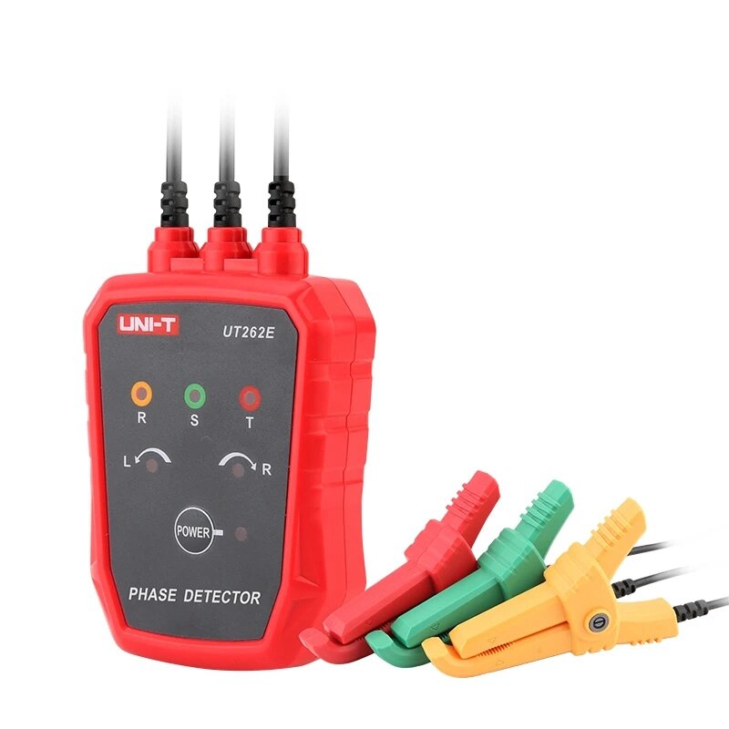 UNI-T Non contact Phase Sequences Detector UT262E Breakpoint Finder Power supply&Circuit Inspection AC 70-1000V Three Phase MotorTester