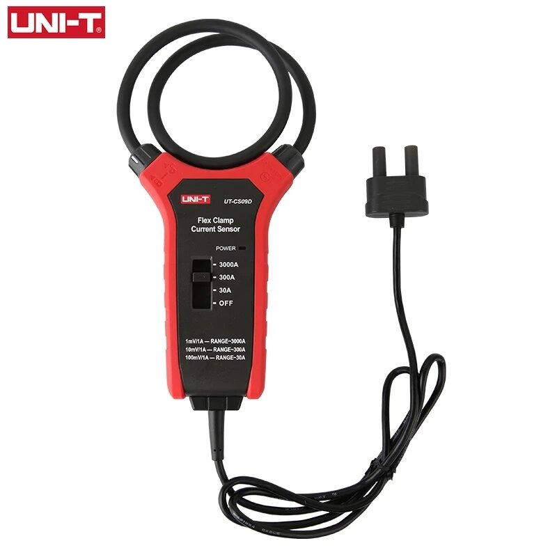 UNI-T UT-CS09D 3000A AC Current Flexible Clamp Meter Flex Clamp Sensor Amperemeter Frequency Meter UT206B UT208B Applicable