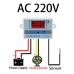 W3002 Digital LED Temperature Controller with 12V/24V/220V/110V Options Dual Refrigeration and Heating Control Adjustable Settings High Accuracy Measurement for Seafood Machines and Other Applications