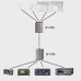W410A 200W Automatic Antenna Switch Antenna Switcher Suitable for Shortwave Radio Receivers