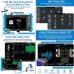 WANGLU IPC-9800MOVTADHS Plus+ Full Features CCTV Camera Tester 7-inch IPS Touch Screen Monitor CCTV Tester with HD-TVI HD-CVI AHD SDI IP Camera Support DMM OPM VFL TDR Features POE 4K H.265 HDMI