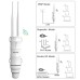 Wavlink AC600 Wireless Waterproof 3-1 Repeater High Power Outdoor WIFI Router/Access Point/CPE/WISP Wireless wifi Repeater Dual Band 2.4/5Ghz 12dBi Antenna POE