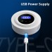 WiFi Enabled Gas Leak Detector with Digital Display and Temperature Sensor for Detection of Natural Gas Methane and Biogas with Voice Alerts and Breakdown Self Check Function