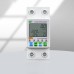 WiFi Intelligent Automatic Reclosing Protector Multifunctional Current Voltage Monitoring Meter LCD Display Switch Power Meter Protections Values Settable Mobilephone APP Control