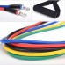 11PCS Resistance Bands Yoga Pilates Abs Exercise Fitness Tube Workout Tool