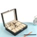 2/3/6/12 Slot Watch Boxes PU Leather Watch Storage Display Box