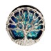 2 Pcs Tree of Life Tunnels Flesh Tunnels Ear Gauges Earring Plugs Body Piercing Jewelry