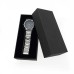 Business 16*7.3*4.3cm Black Necklace Watch Box Storage Gift Box with Sponge