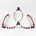 Colorful Magnifying Makeup Glasses Eye Spectacles Reading Glasses Flip Down Lens Folding for Women Cosmetic Make Up