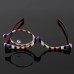 Colorful Magnifying Makeup Glasses Eye Spectacles Reading Glasses Flip Down Lens Folding for Women Cosmetic Make Up