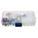 DIY Bracelet UV Changing Color Bead Pony Bead Box Set With Clip Hook