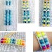 DIY Bracelet UV Changing Color Bead Pony Bead Box Set With Clip Hook