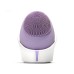 Electric Facial Brush Sonic Vibration Silicone Facial Brush Massage  Cleansing Machine Wireless Charging