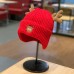 Men Knitted Hat Christmas Plus Velvet Cartoon Letter Embroidery Antler Decoration Warmth Brimless Beanie Hat for Women