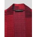 Men Vintage Obscure Check Pocket Loose Cardigan Shirts