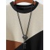 Mens Color Block Patchwork Crew Neck Casual Pullover Sweatshirts