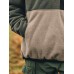 Mens Contrast Patchwork Half Zip Flap Pocket Fleece Pullover Sweatshirts