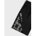 Mens Ethnic Paisley Japanese Print Patchwork Drawstring Shorts