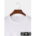 Mens Ethnic Paisley Print Crew Neck Short Sleeve T-Shirts