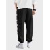 Mens Japanese Cherry Blossoms Side Print Street Drawstring Sweatpants
