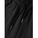 Mens Japanese Cherry Blossoms Side Print Street Drawstring Sweatpants