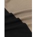 Mens Japanese Embroidered Patchwork Knit Short Sleeve T-Shirts