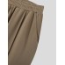 Mens Solid Pintuck Casual Straight Pants