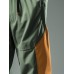 Mens Two Tone Patchwork Drawstring Waist Loose Jogger Pants