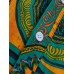 Men's Vintage Floral Ethnic T Shirts Summer Beach Dashiki Floral Casual Tops Tee