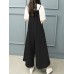 Plus Size Women Overalls Bib Pants Loose Pockets Jumpsuit