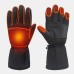 Unisex Touchscreen Battery Heated Windproof Warm Full-finger Heating Gloves