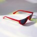 Women Retro Fashion Outdoor UV Protection Cat Eye Lower Half Frame Sunglasses