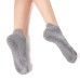 Women's Pure Cotton Breathable Sweat Absorbing Anti-Motor Yoga Socks Backless Open Toe Yoga Socks