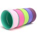 Yoga Wheel TPE Foam Roller Tube Physio Gym Back Massage Waist Shape Manual Massager