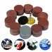 10PC 4 Inch Abrasive Sand Discs Sanding Paper 1000 Grit With M10 Base & Handle