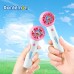 1200Mah Portable Handheld Charging Ultra-Quiet Office Desk Mini Cartoon USB Handheld Small Fan