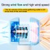 1200Mah Portable Handheld Charging Ultra-Quiet Office Desk Mini Cartoon USB Handheld Small Fan