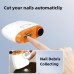 2-in-1 USB Rechargeable Electric Nail Cutter and Polisher Lightweight and Portable ABS Material Nail Trimmer Suitable for Adults and Babies Type-C USB Power Supply 500MAH Li-ion Battery