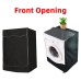 210D Waterproof Sunscreen Dust Proof Cover Washing Machine Cover Case Roller Washing Machine Protective Dust Front Load Wash Dryer