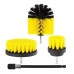 25PC/SET Electric Drill Brushes Brush Attachable for Cleaning Pool Tile Flooring Brick Ceramic Marble Grout Bathroom Car